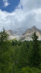 dolomites Alps travel. Smartphone photos