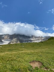 dolomites Alps travel. Smartphone photos