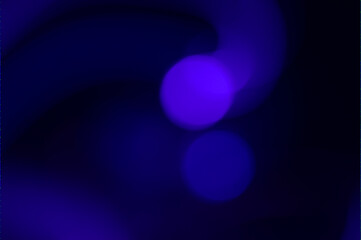 Abstract games with light, concept, different colors and shapes