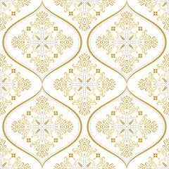 Luxury Vintage ornamental seamless pattern