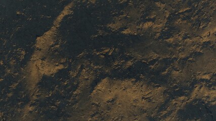 abstract aerial view, abstract cosmic texture, top view of alien planet 3d render