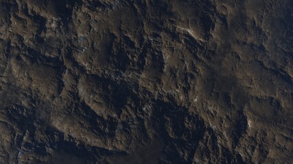 abstract aerial view, abstract cosmic texture, top view of alien planet 3d render