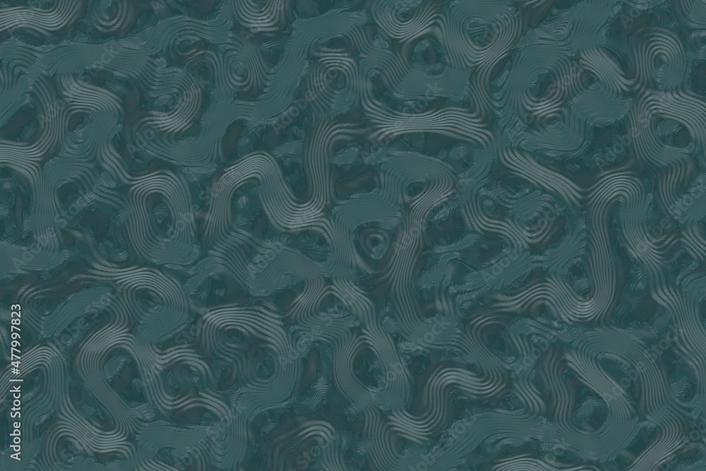 Aufkleber nice light blue pattern with soft forms computer art backdrop illustration