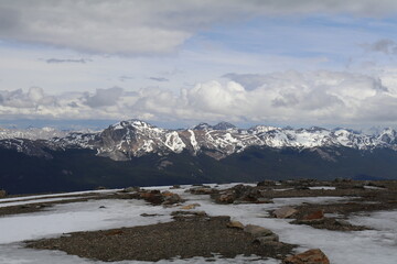 Wonderful road trip through Banff and Jasper national park in British Columbia, Canada. An amazing day in Vancouver. What a beautiful nature in Canada with so many animals and mountains.