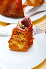 chestnut cake bread dessert
