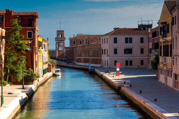 Venice architecture with water..