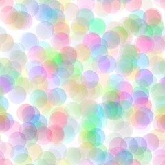 Abstract transparent seamless confetti dots pattern for fabrics and textiles and gifts and cards and linens and kids