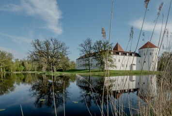 castle on the lake