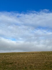 Obraz premium field and sky