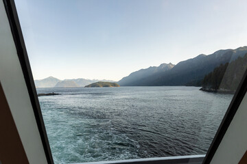 View from the ferry leaving Horseshoe Bay, Vancouver, Canada - 478008419