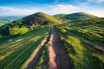 Fototapeta na wymiar Sugarloaf Hill,the Malverns ,Worcestershire,England,United Kingdom.