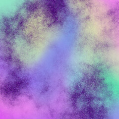Fantasy colorful galaxy background. Rainbow space abstract backdrop