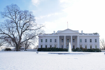 Fototapeta na wymiar White House - Washington DC United States
