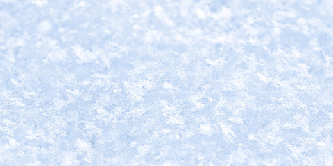 blue snowfall bokeh background, abstract snowflake background on blurred abstract blue