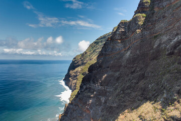 Mountain coast in Funchal, Madeira.
Ocean view from the mountains