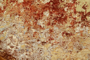 Grunge background : old damaged wall