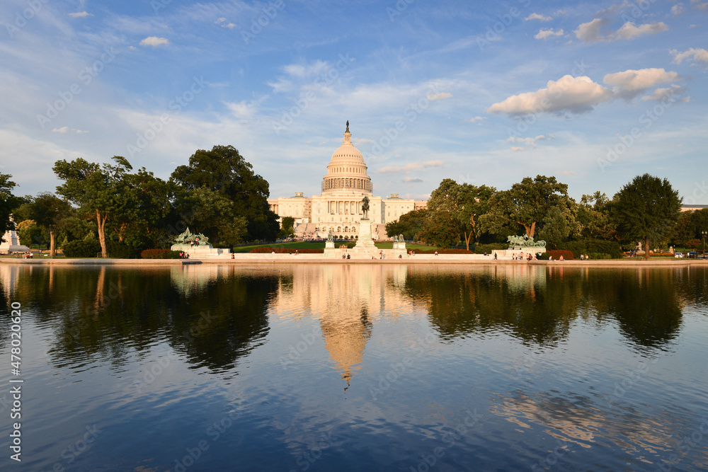 Wall mural Capitol Building - Washington DC United States