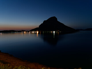 Telendos in der Dämmerung