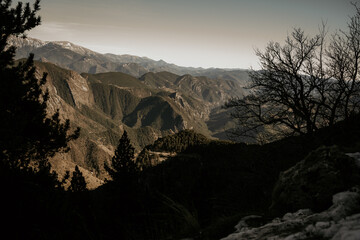 Mountains of the Llosa del cadí, Catalunya.