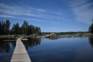 Fototapeta na wymiar Maine waters, docksides