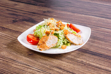 Famous and popular Salad Caesar