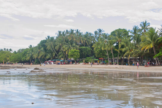 The beach of Tamarindo  is a popular surf destination located along the Northwestern Costa Rican coastline.