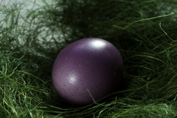 Easter egg trendy color Very Peri