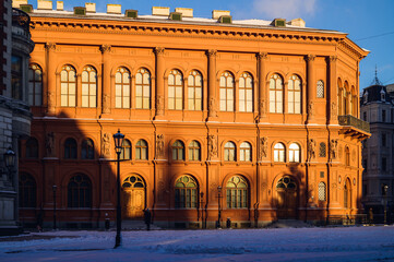 beautiful streets and buildings in New Year's Old Riga19