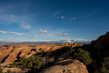 Devils Garden Fins Fill The Landscape Of Arches