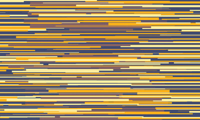 Different yellow,blue and brown lines  on a black background