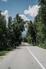 road in the mountains