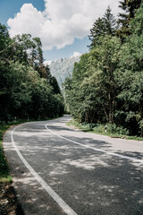 road in the mountains