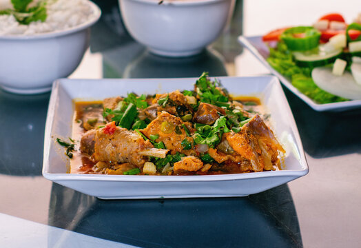 Fresh homemade free range chicken with rice,
carrots and vegetables,
seasoned with paprika, parsley,
cilantro and chives
typical northeastern dish