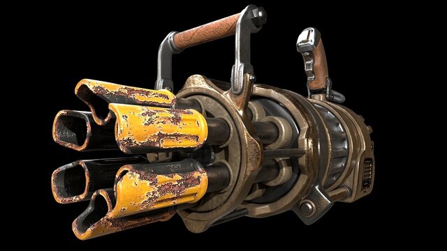 Gatling Machine Gun Cannon Blaster Jinx Arcane