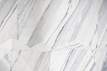 Abstract background of polygon rock background. wallpaper of rock  and gray marble