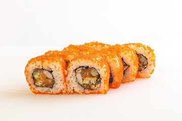 Japanese tradtional roll with salmon