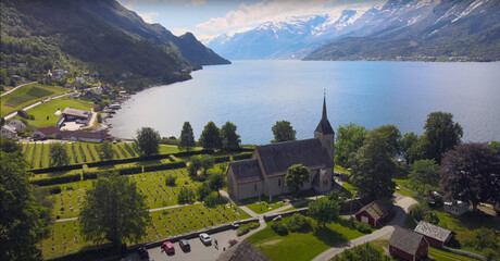 
Kingdom of Norway - a state in Northern Europe, located in the western part of the Scandinavian Peninsula