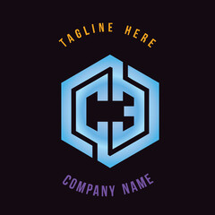 C3  lettering logo is simple, easy to understand and authoritative