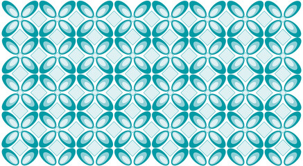 blue geometric pattern