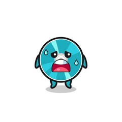 the fatigue cartoon of optical disc