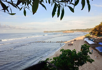 the beauty of the beach, proof of Allah's creation