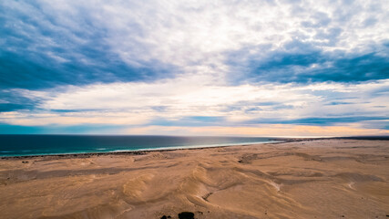 Fototapeta na wymiar Drone shot of Cactus Beach Coastline South Australia