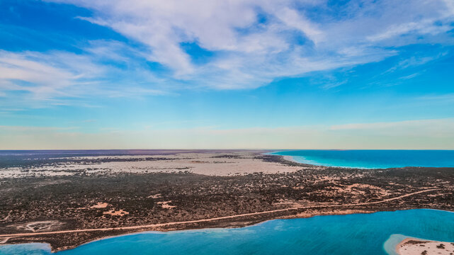 Drone shot of Cactus Beach Coastline South Australia