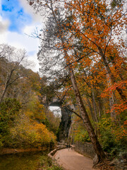 Natural Bridge in Autumn 