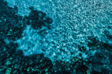 Stylized Long Exposure Drone Shot of Queenscliff