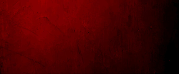 Abstract Red grungy Decorative wall background Vector with old distressed vintage grunge texture. pantone of the year color concept background with space for text. Fit for basis for banners