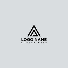 a triangle logo design