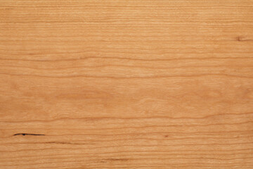 Wooden plank natural texture background. Cherry wood plank texture. 