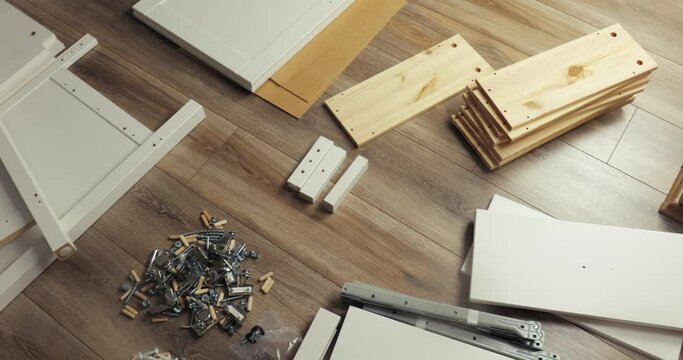 Cabinet furniture assembly for home improvement