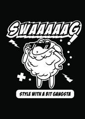 SWAG SHEEP CARTOON
